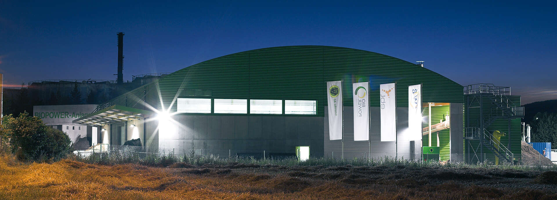 Biomassevergärungsanlage Pratteln